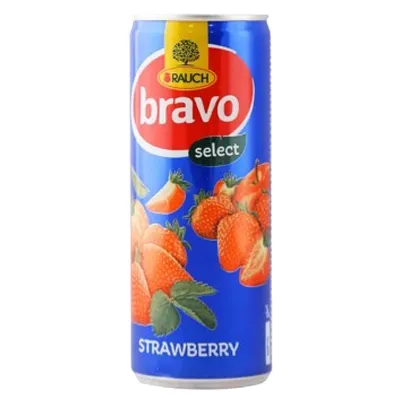 Bravo jagoda limenka